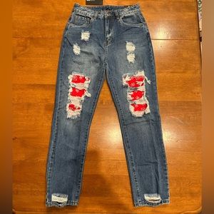 Fashion Nova boyfriend jean